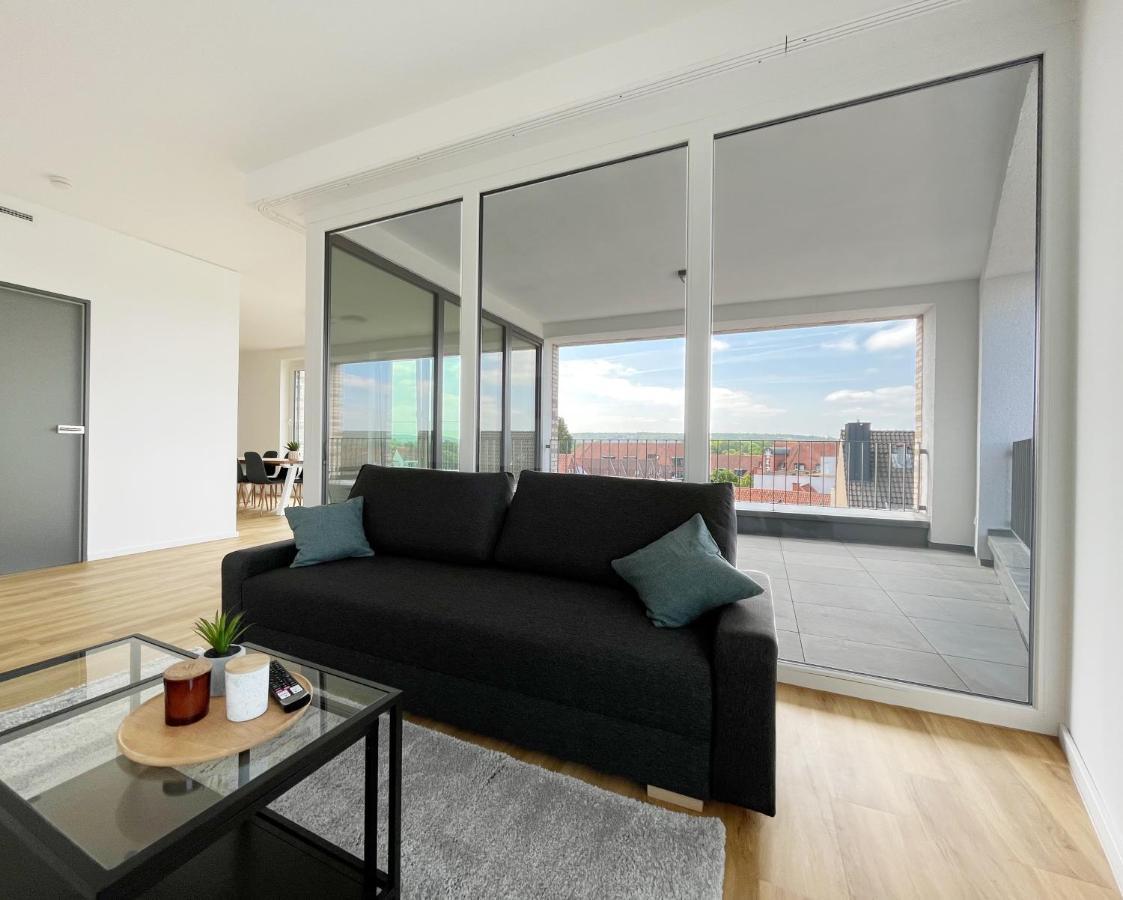 Moderne Apartments Im Herzen Der Stadt I Private Tiefgarage Mit Ladesaeulen I Home2Share Ibbenbueren Exterior foto