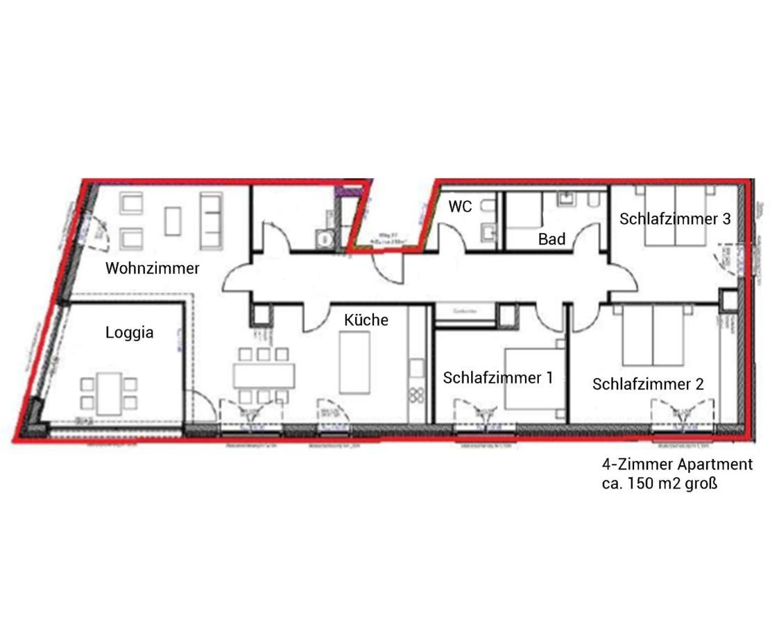 Moderne Apartments Im Herzen Der Stadt I Private Tiefgarage Mit Ladesaeulen I Home2Share Ibbenbueren Exterior foto