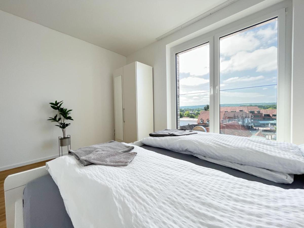 Moderne Apartments Im Herzen Der Stadt I Private Tiefgarage Mit Ladesaeulen I Home2Share Ibbenbueren Exterior foto