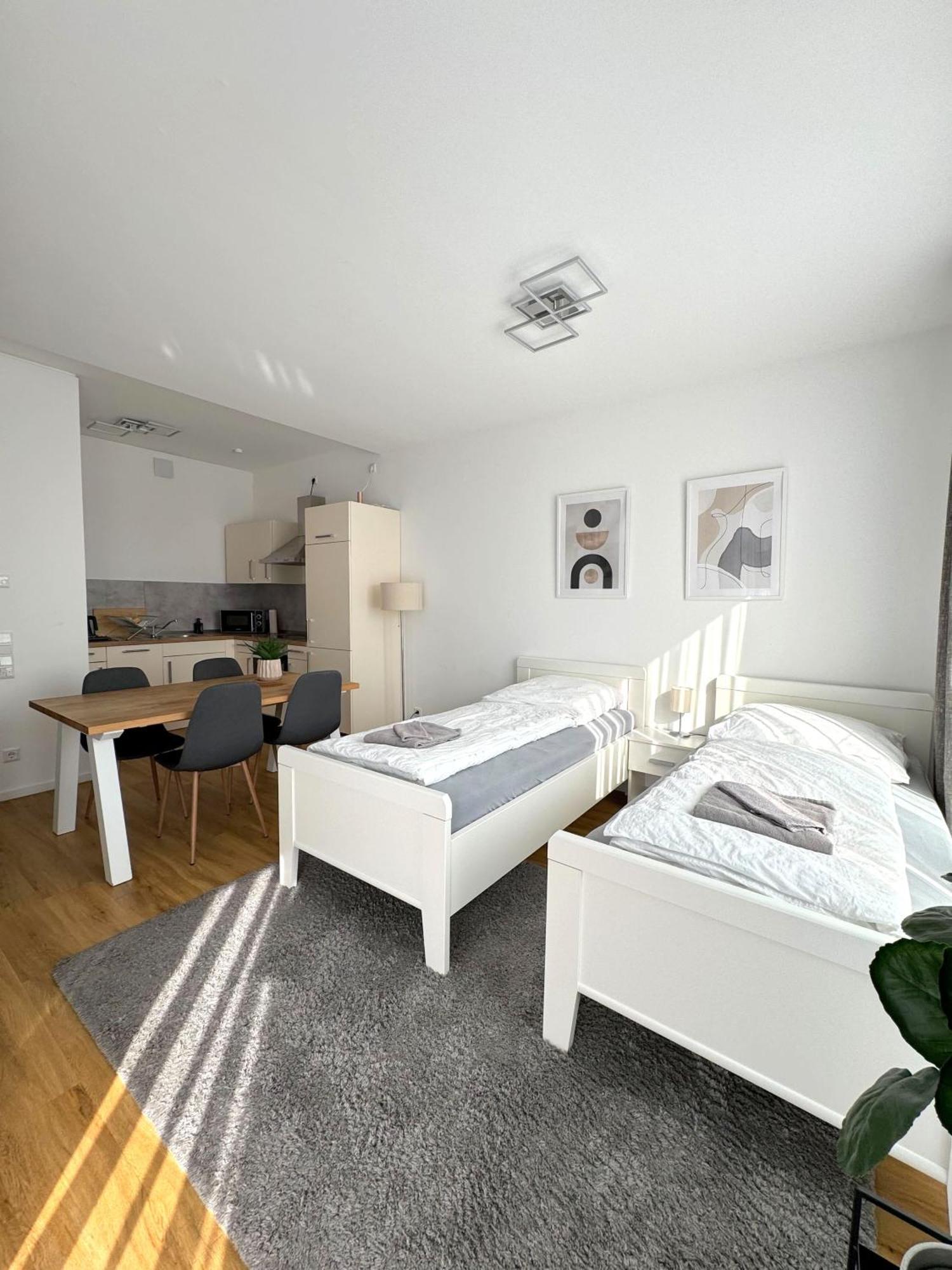 Moderne Apartments Im Herzen Der Stadt I Private Tiefgarage Mit Ladesaeulen I Home2Share Ibbenbueren Exterior foto